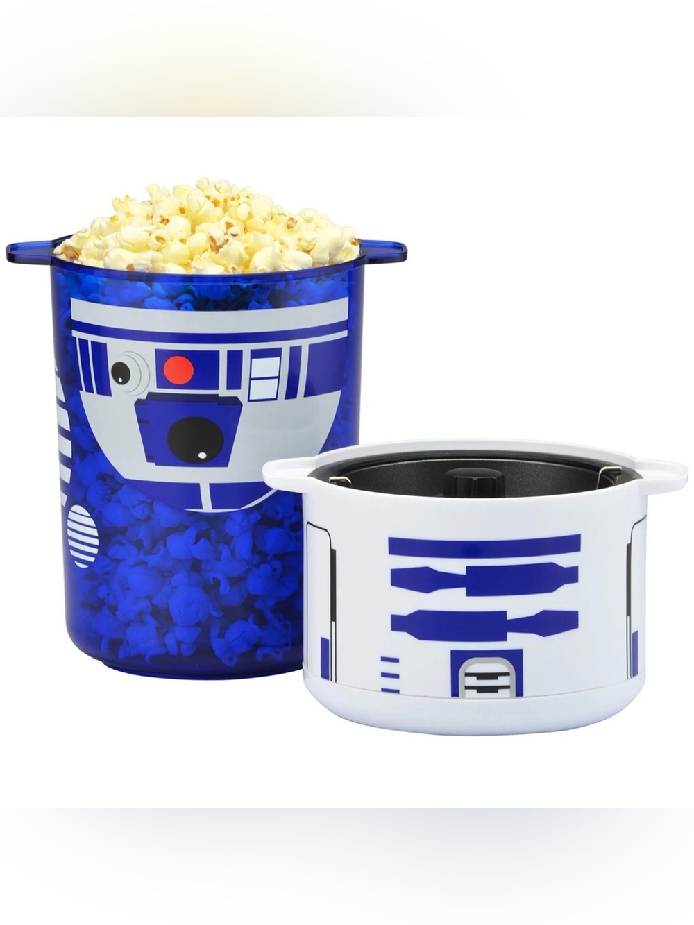 Star Wars R2-D2 Blue and White Popcorn Maker Set